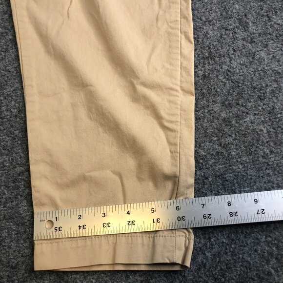 Pact Pants Womens Large Tan Button Casual Stretch Pull On Organic Cotton - Picture 9 of 12